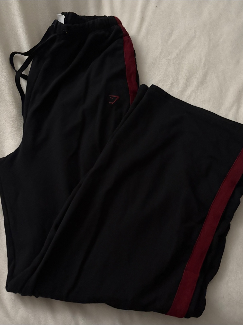 Gymshark Black Elastic Waist Joggers
